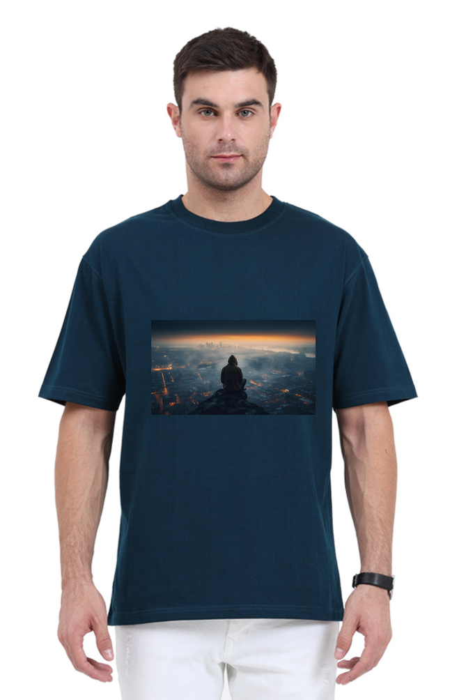 Dawn Thoughts Over-size T-shirt