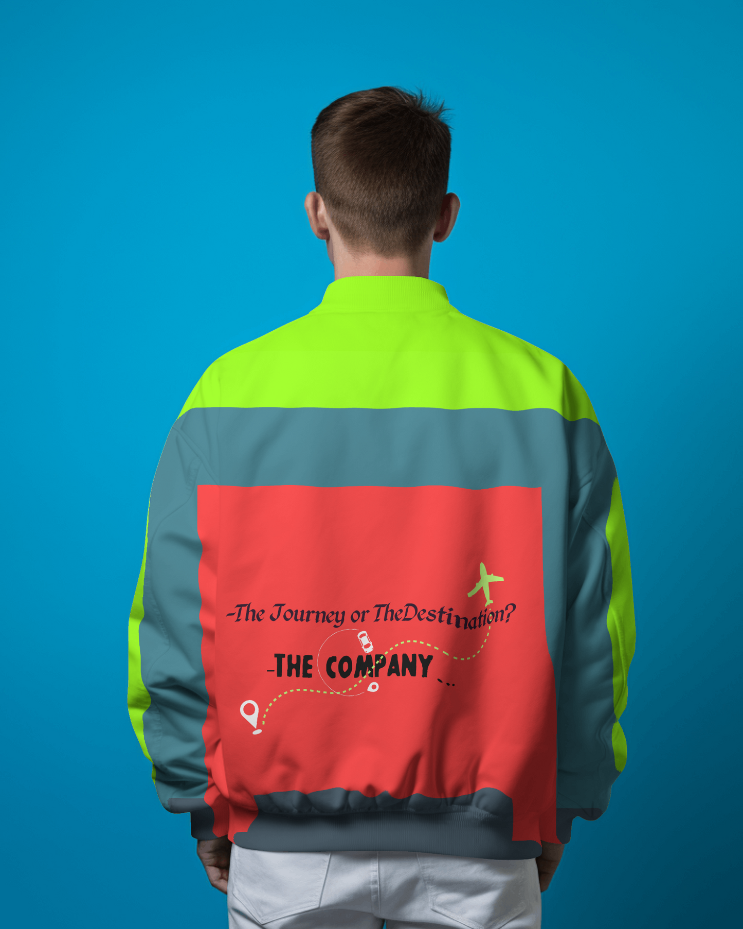 Unisex 'it's about the company' Bomber Jacket