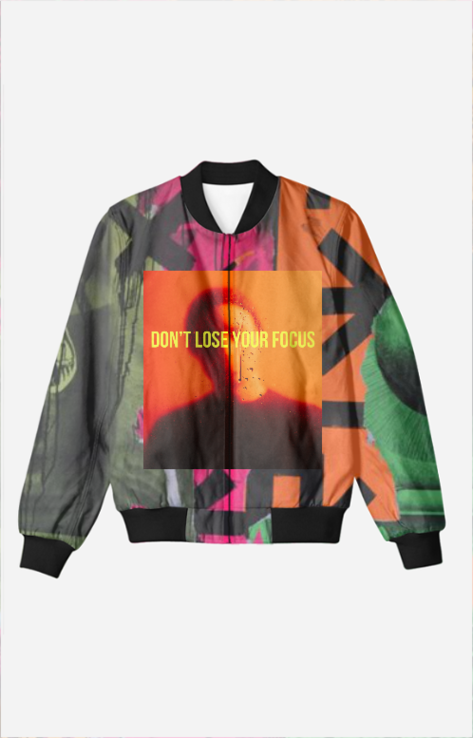 'Don't lose your Focus' Bomber Jacket