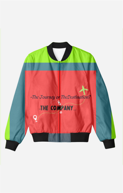 Unisex 'it's about the company' Bomber Jacket